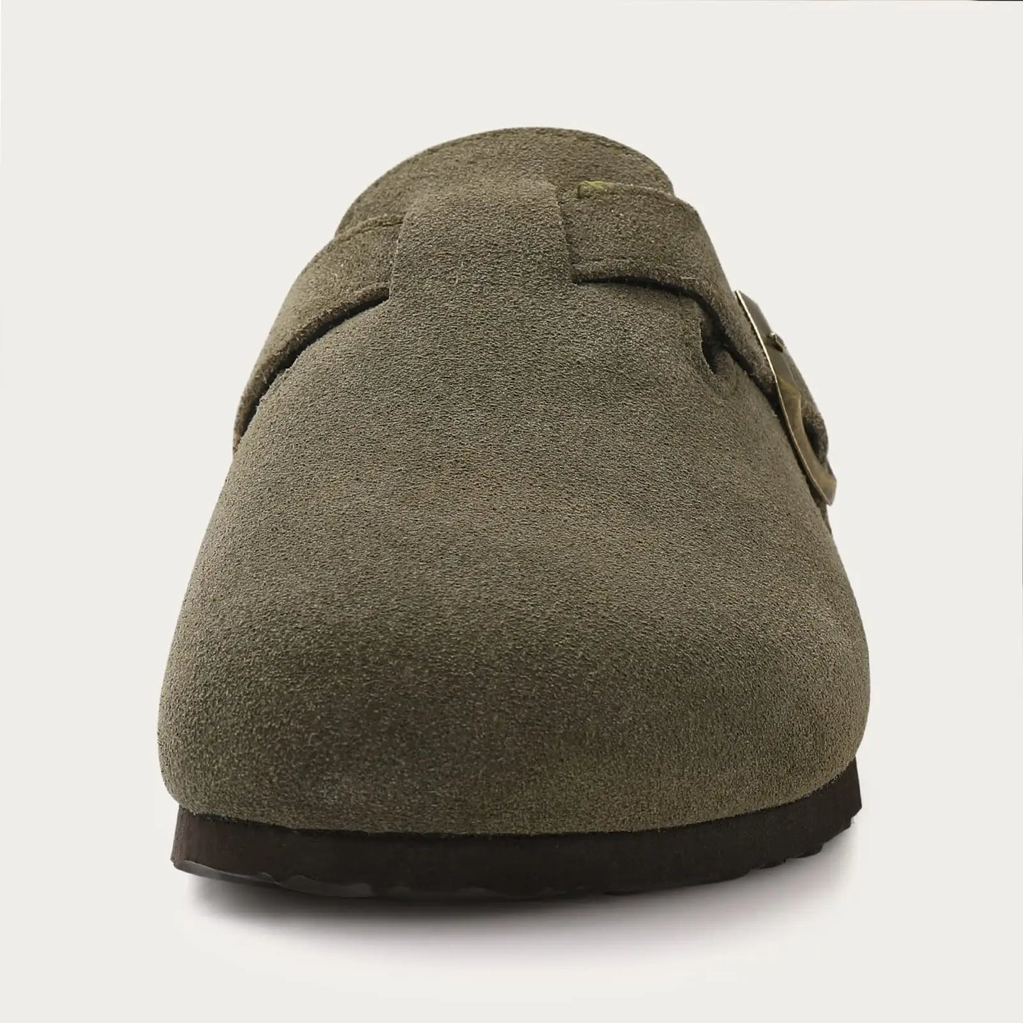 Suede Cork Mule